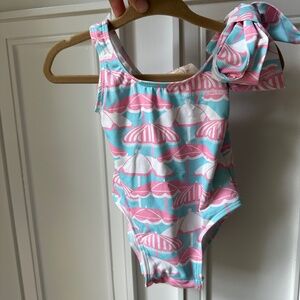 TBBC the Beaufort bonnet company bathing suit 6-12m girl